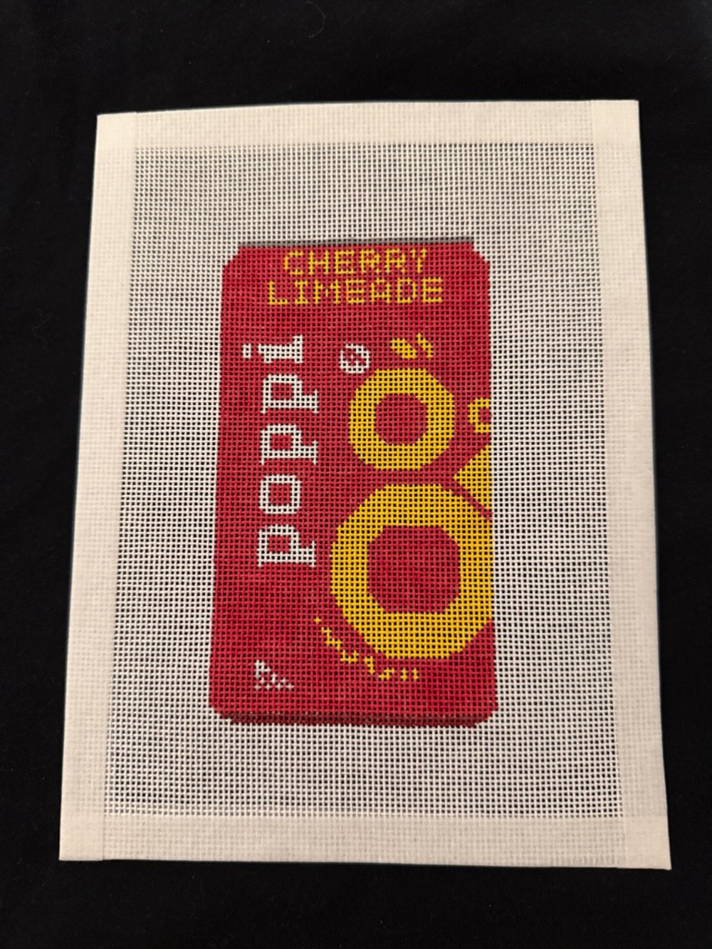 18 mesh hand painted needlepoint canvas